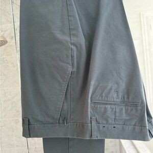 Bonobos Gray Chinos Flat Front Cotton